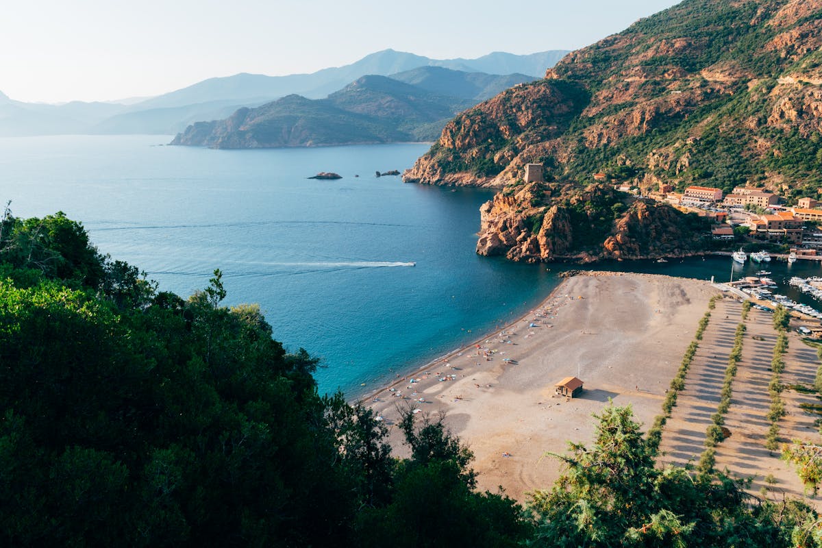 Prive jet naar Corsica